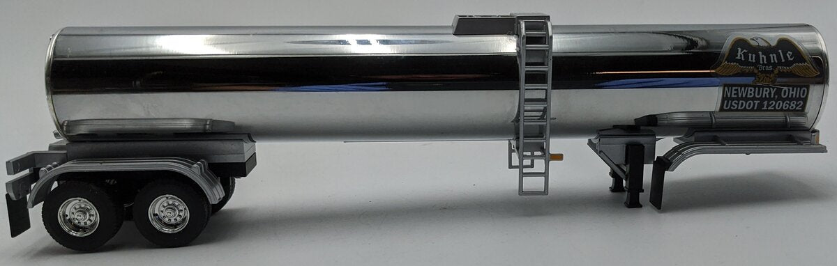 First Gear 50-3368 1:50 Diecast Chrome Food Grade Tanker Trailer Kuhnle Bros NIB