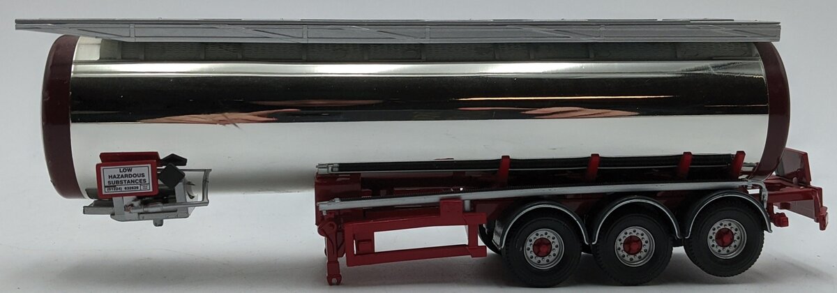 Corgi NO-8 1:50 Diecast 3 Axle Food Tank Trailer VG