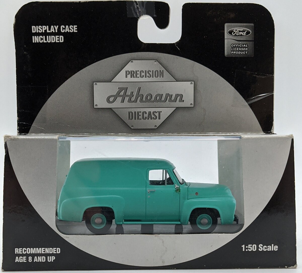 Athearn 90979 1:50 Diecast 1955 Ford F-100 Panel Truck in Green EX/Box