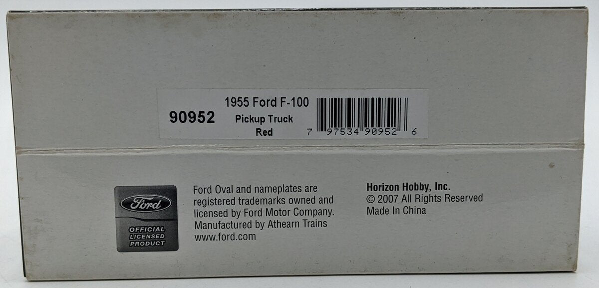 Athearn 90952 1:50 Diecast 1955 Ford F-100 Pickup Truck Red NIB