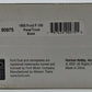 Athearn 90975 1:50 Diecast 1955 Ford F-100 Panel Truck in Black VG/Box