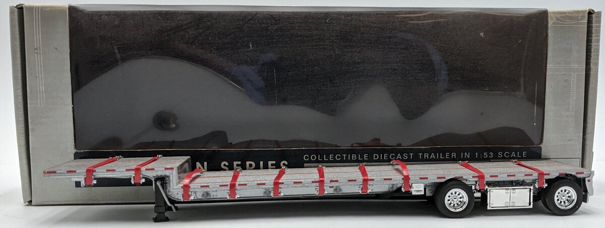 Tonkin T1942 1:50 Diecast Step Deck Trailer Silver NIB