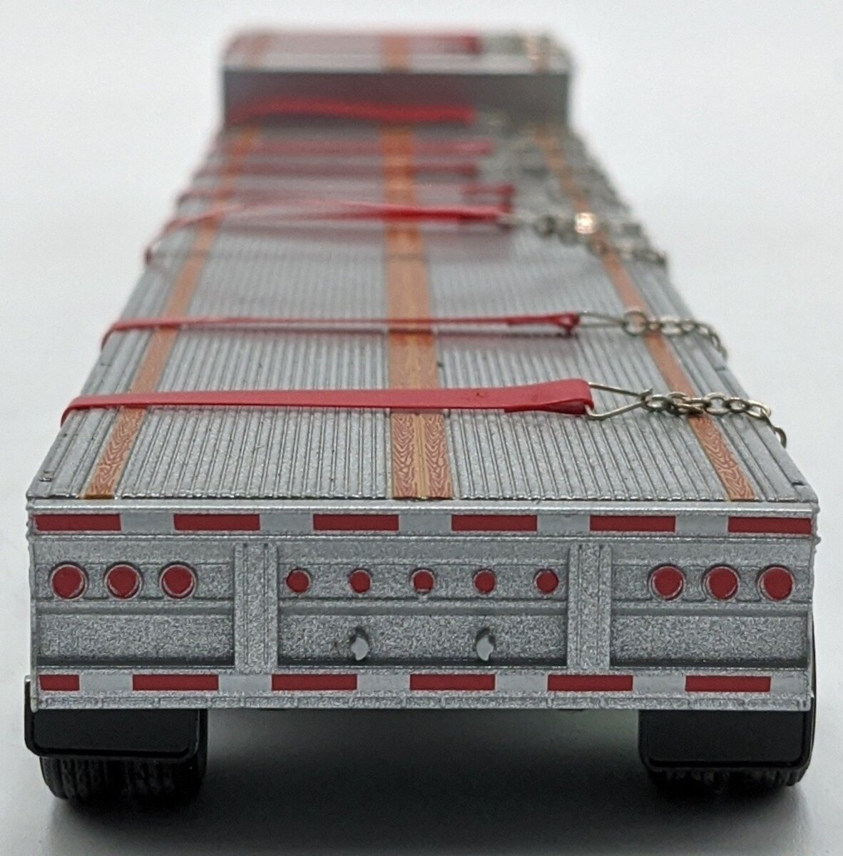 Tonkin T1942 1:50 Diecast Step Deck Trailer Silver NIB