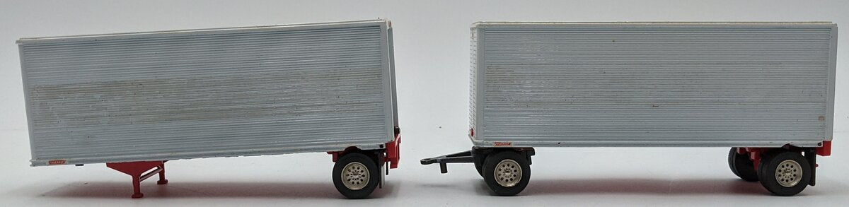 Tonkin T100 1:50 Diecast Set of Double Trailers EX