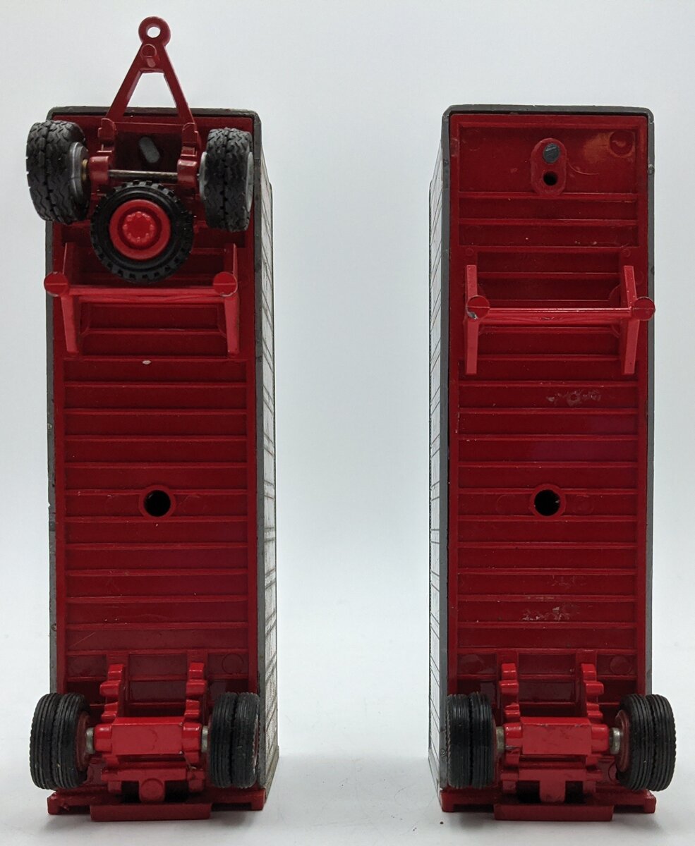 Tonkin T104 1:50 Diecast Set of Double Trailers Carolina Logo EX