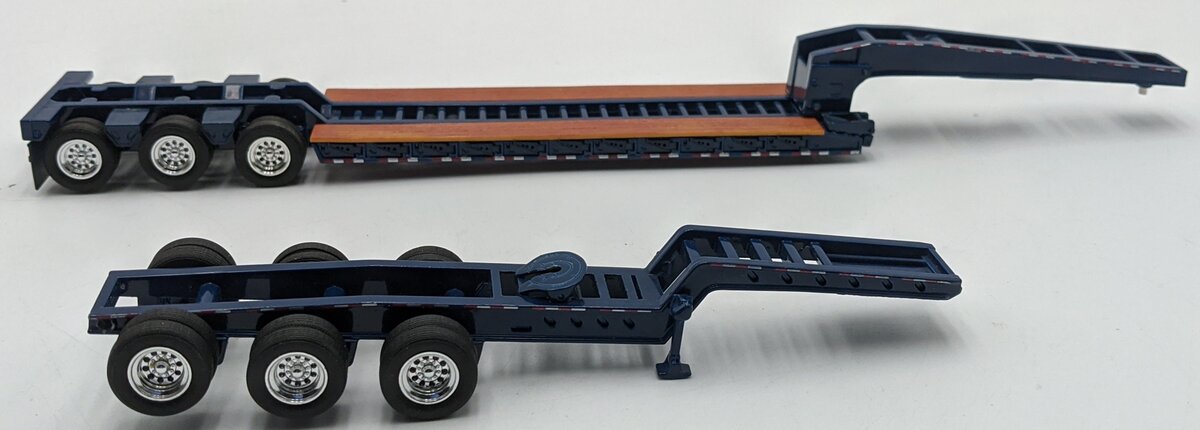 Tonkin 10005 1:50 Diecast 3 Axle Lowboy Trailer w/3-Axle Dolly EX