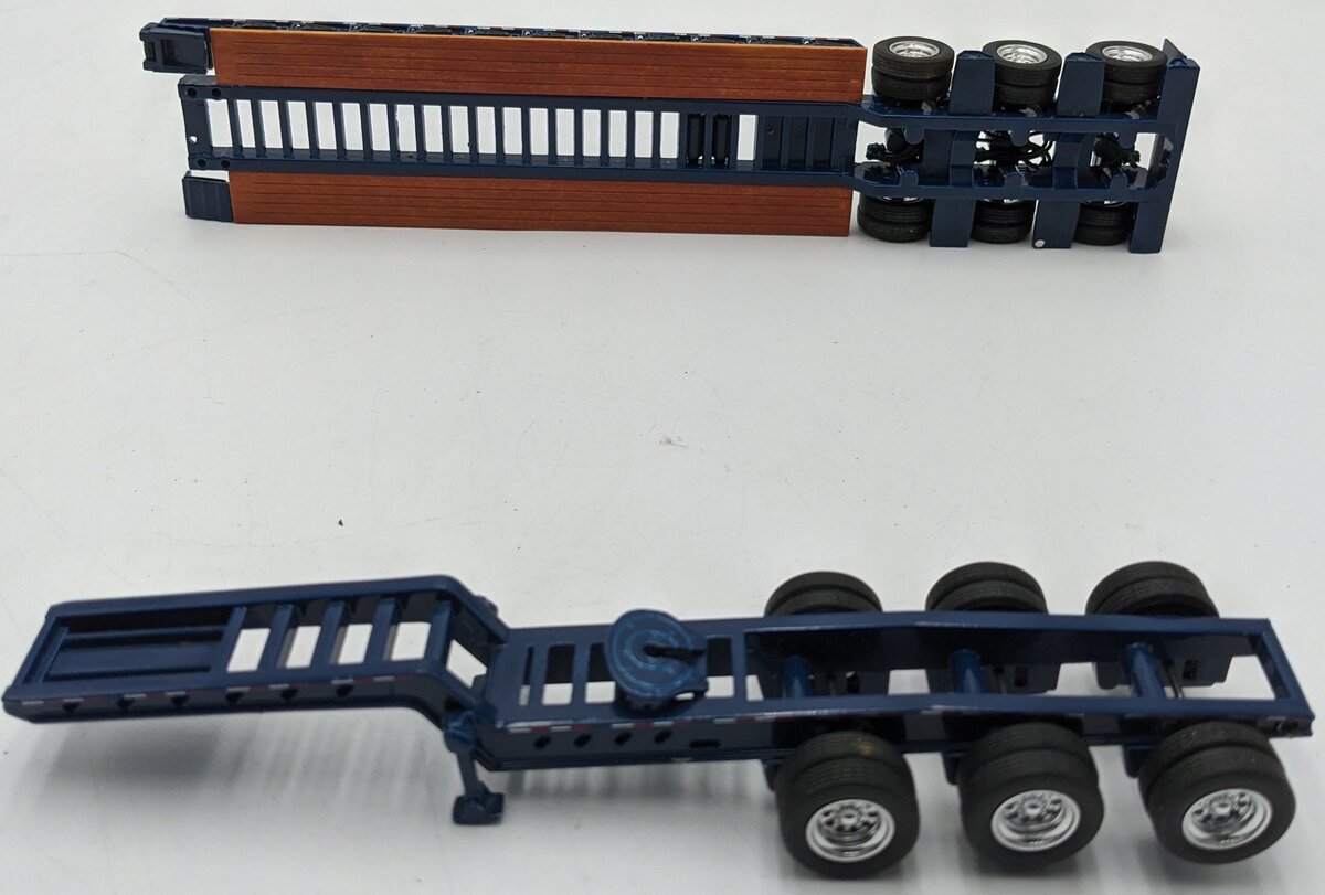 Tonkin 10005 1:50 Diecast 3 Axle Lowboy Trailer w/3-Axle Dolly EX