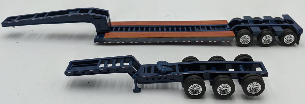 Tonkin 10005 1:50 Diecast 3 Axle Lowboy Trailer w/3-Axle Dolly EX