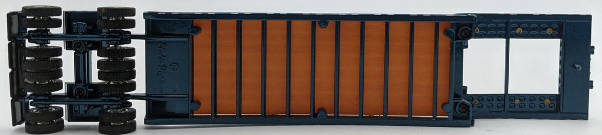 Tonkin DR0354 1:50 Diecast Rackney Lowboy Trailer Blue NEW
