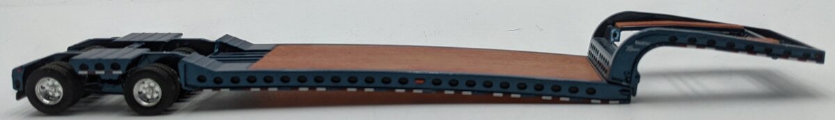 Tonkin DR0354 1:50 Diecast Rackney Lowboy Trailer Blue NEW