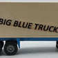 Tekno NO4 1:50 Diecast 2 Axle Van Trailer Big Blue Trucking VG
