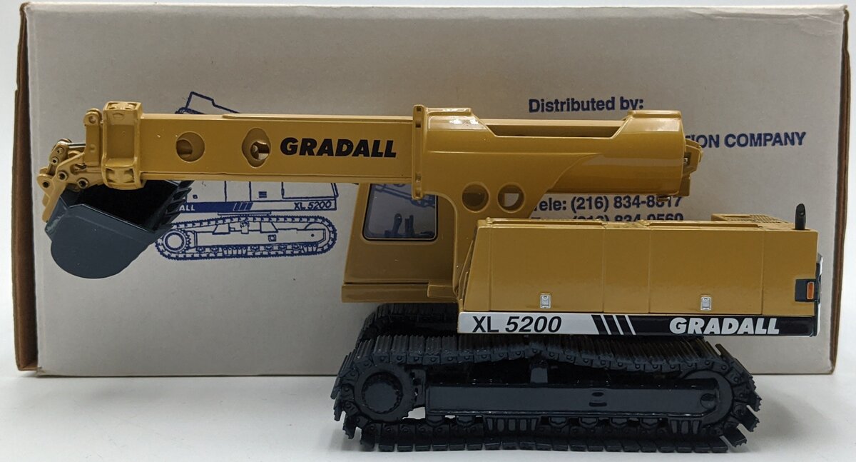 Hiram Construction Company 1:50 Scale Diecast  XL5200 Hydraulic Excavator NIB