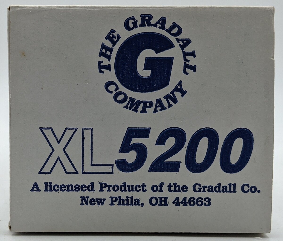 Hiram Construction Company 1:50 Scale Diecast  XL5200 Hydraulic Excavator NIB