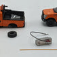 Sword Models 1:50 Diecast 2016 Ford F250 Pickup Escort Set Orange