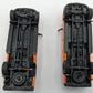 Sword Models 1:50 Diecast 2016 Ford F250 Pickup Escort Set Orange