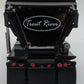 Custom Built 1:50 Diecast Custom Trout River 8 Axle Live Bottom Trailer Black/Box