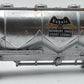 Custom Built 1:50 Diecast Custom 2 Axle Covered Pneumatic Trailer Silver/Box