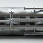 Custom Built 1:50 Diecast Custom 2 Axle Covered Pneumatic Trailer Silver/Box