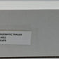 Custom Built 1:50 Diecast Custom 3 Axle Pneumatic Trailer Silver/Box