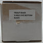 Custom Built 1:50 Diecast Custom Trout River 8 Axle Live Bottom Trailer Black/Box