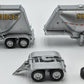 Custom Built 1:50 Diecast Custom Set Pneumatic Trailers w/Dolly (Set of 2)