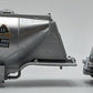 Custom Built 1:50 Diecast Custom Set Doubles B Train Pneumatic Trailers Silver VG