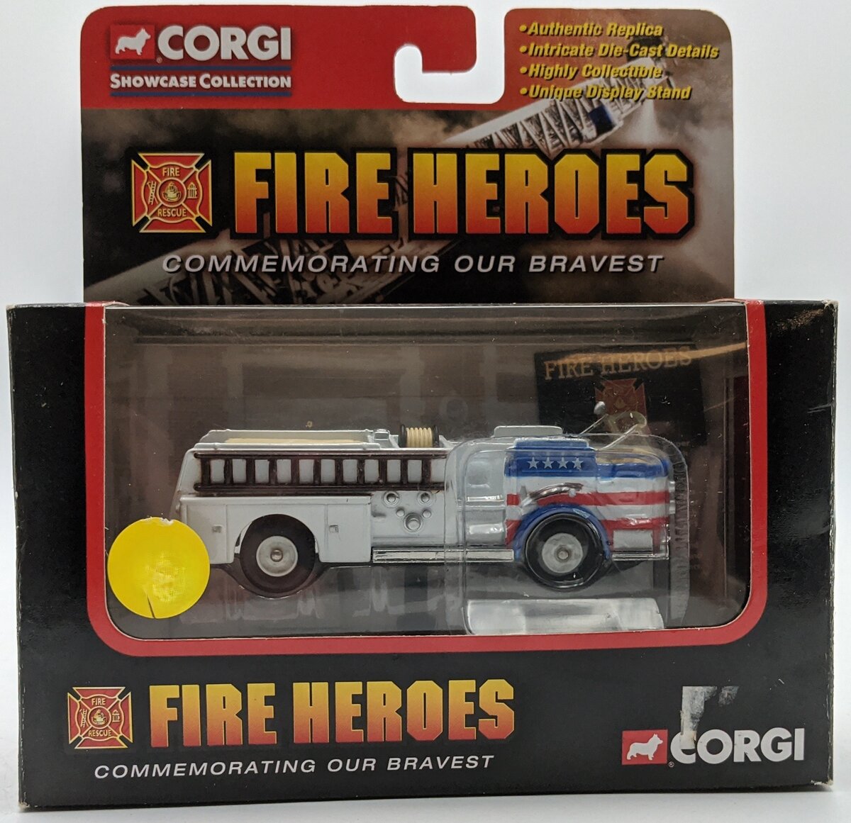Corgi CS90063 Diecast ALF 900 Series Pumper Stars And Stripes United States NIB