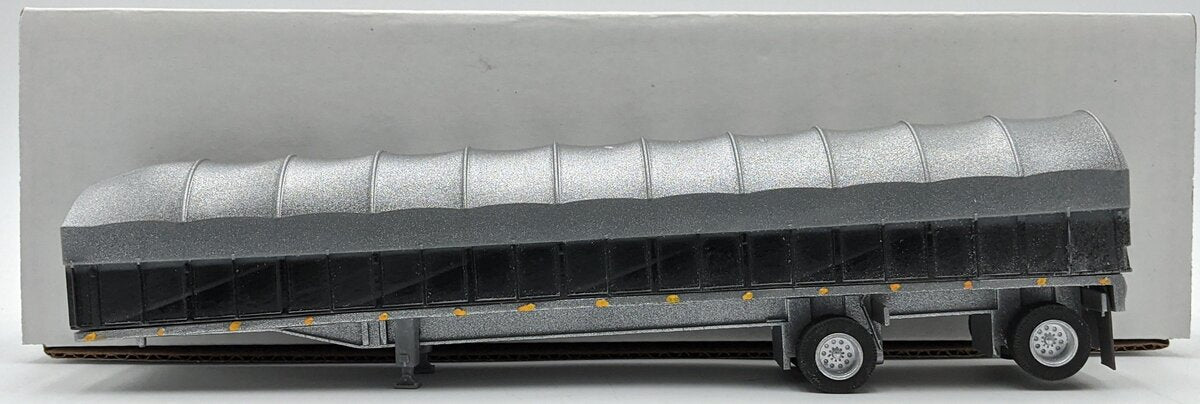 Custom Built 1:50 Diecast Custom 2 Axle Round Asphalt Trailer/Box