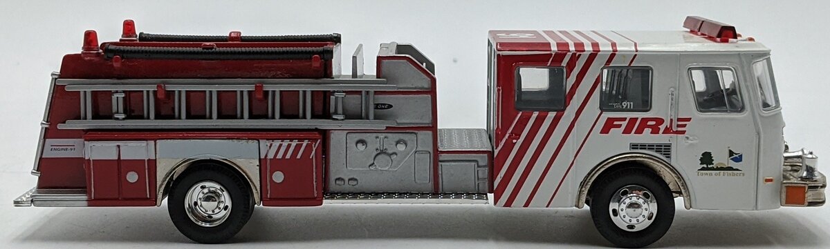 Corgi 54801 1:50 Diecast E-One Top Mount Pumper Fire Truck NIB