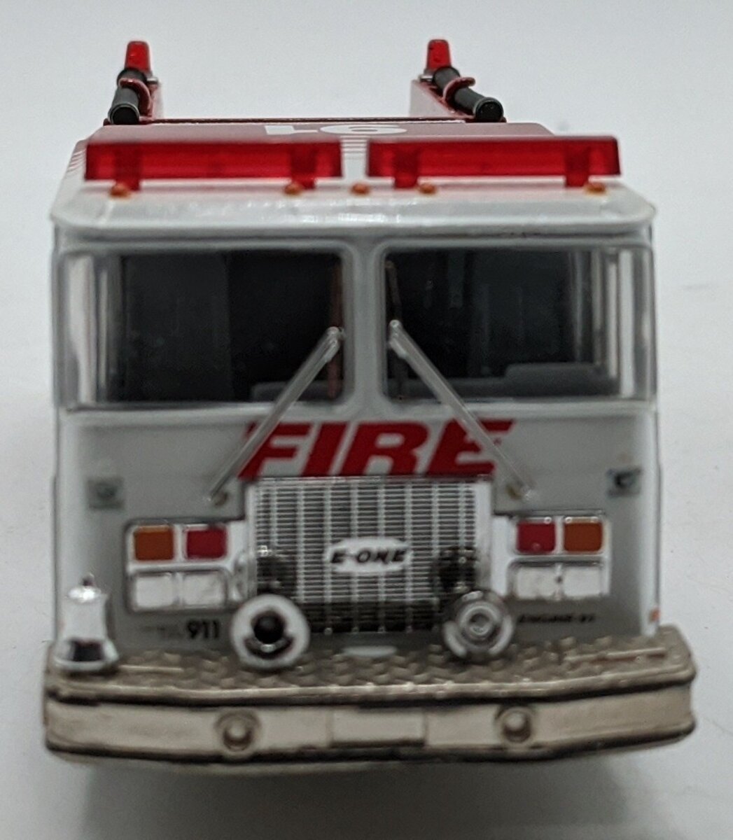 Corgi 54801 1:50 Diecast E-One Top Mount Pumper Fire Truck NIB
