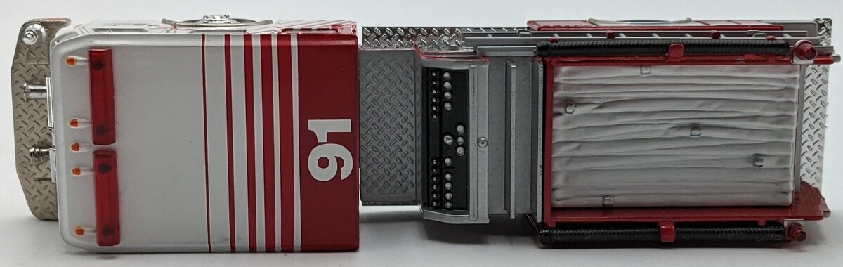 Corgi 54801 1:50 Diecast E-One Top Mount Pumper Fire Truck NIB