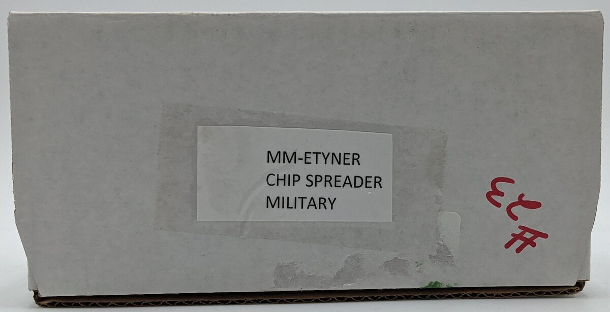 Custom Built 1:50 Diecast Custom Etnyre Asphalt Chip Distributor - Military/Box