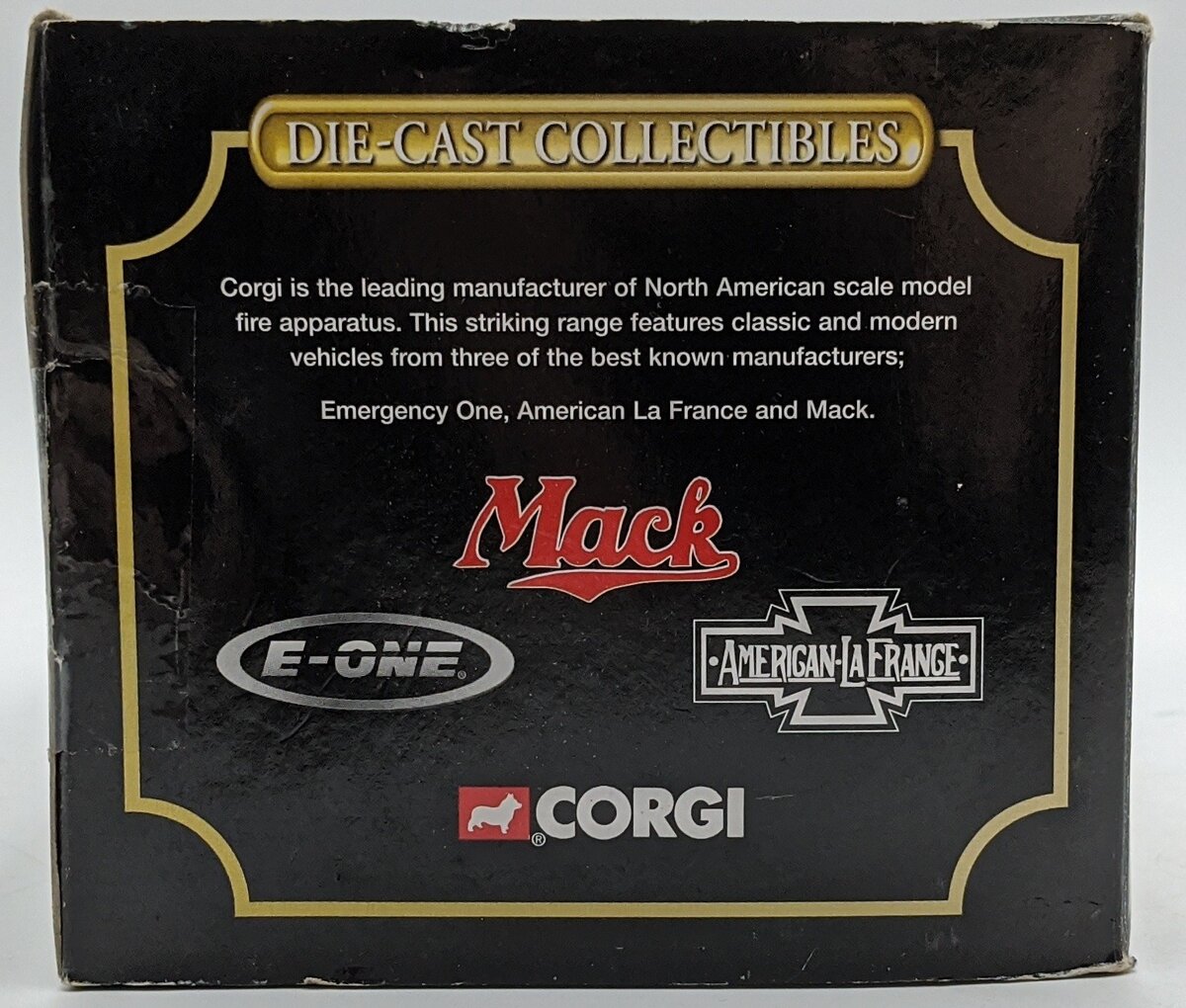 Corgi 54702 1:50 Diecast E-One Side Mount Fort Monroe NIB