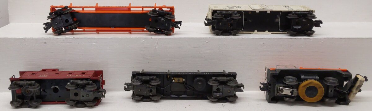 Lionel Vintage O Gauge Freight Cars w/Loads #3472,636255,3927,6257,3461 [5] VG