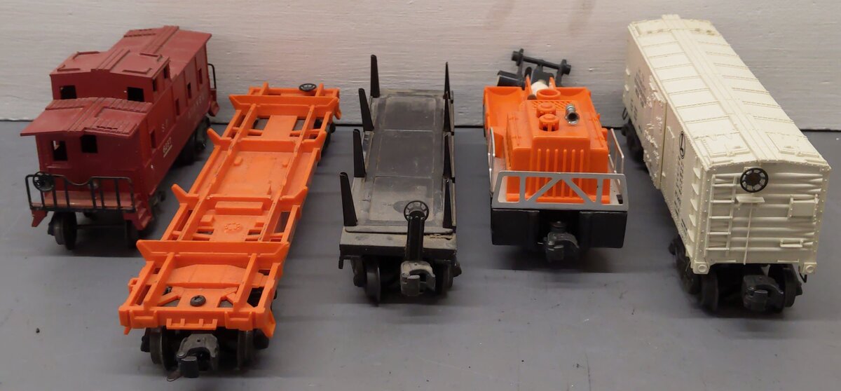 Lionel Vintage O Gauge Freight Cars w/Loads #3472,636255,3927,6257,3461 [5] VG