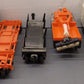 Lionel Vintage O Gauge Freight Cars w/Loads #3472,636255,3927,6257,3461 [5] VG
