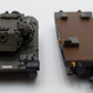 Marklin 48716 HO Scale Belgian Army: Flatcar w/Tank LN/Box