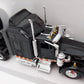 New-Ray 15323 1:43 Black Kenworth W900 Semi Truck W/Tanker Diecast EX/Box