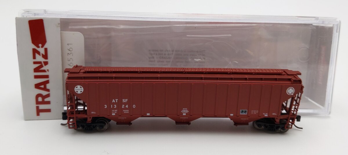 InterMountain 65361-23 N Scale Santa Fe 3-Bay Hopper #313240 LN/Box
