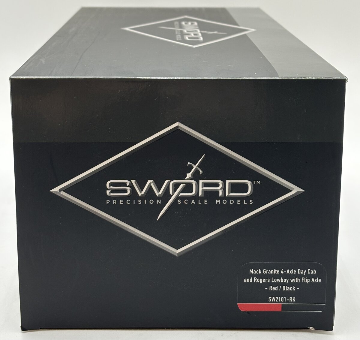 Sword Models SW2101-RK 1:50 Mack Granite w/Rogers 4-Axle Flip Lowboy LN/Box