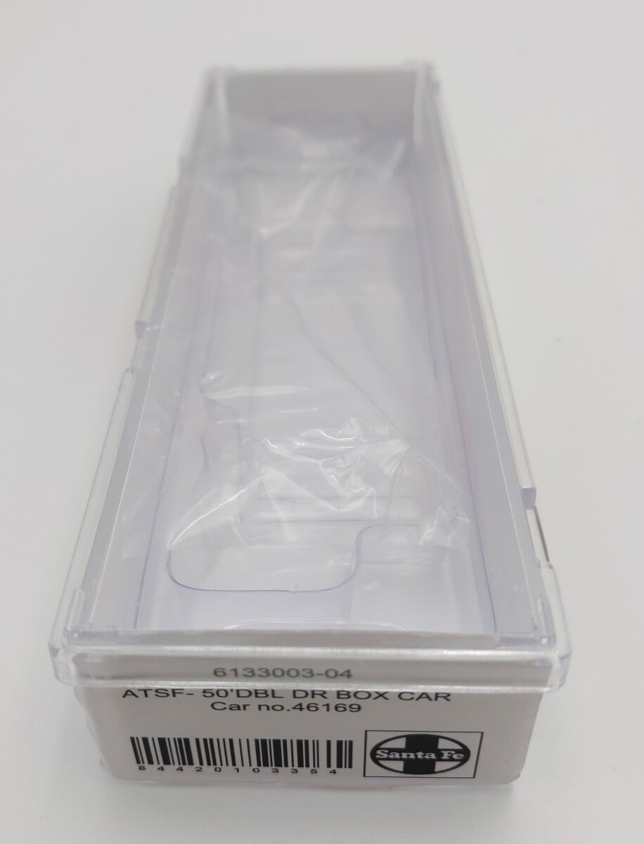 InterMountain 6133003-04 N Scale ATSF Double Door Boxcar #46169 LN/Box