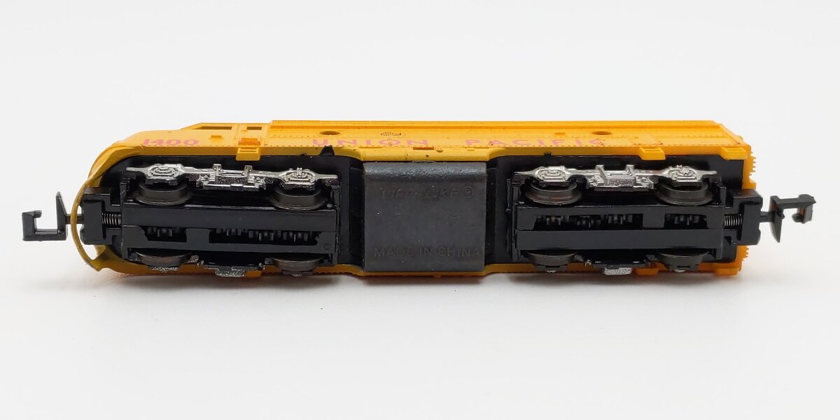 Life Like 7752 N Scale Union Pacific F7 Diesel Locomotive #1400 EX/Box