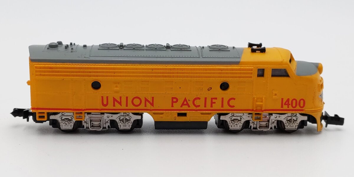 Life Like 7752 N Scale Union Pacific F7 Diesel Locomotive #1400 EX/Box