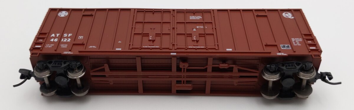 InterMountain 6133003-02 N Scale ATSF Double Door Boxcar #46122 LN/Box
