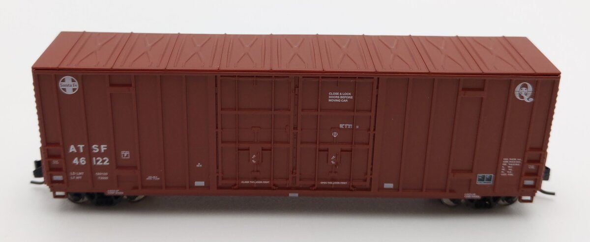 InterMountain 6133003-02 N Scale ATSF Double Door Boxcar #46122 LN/Box