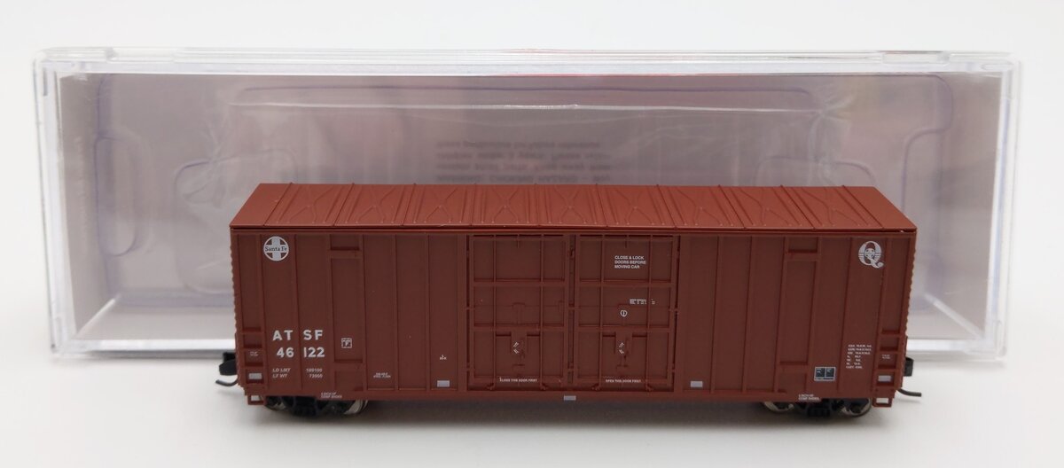 InterMountain 6133003-02 N Scale ATSF Double Door Boxcar #46122 LN/Box