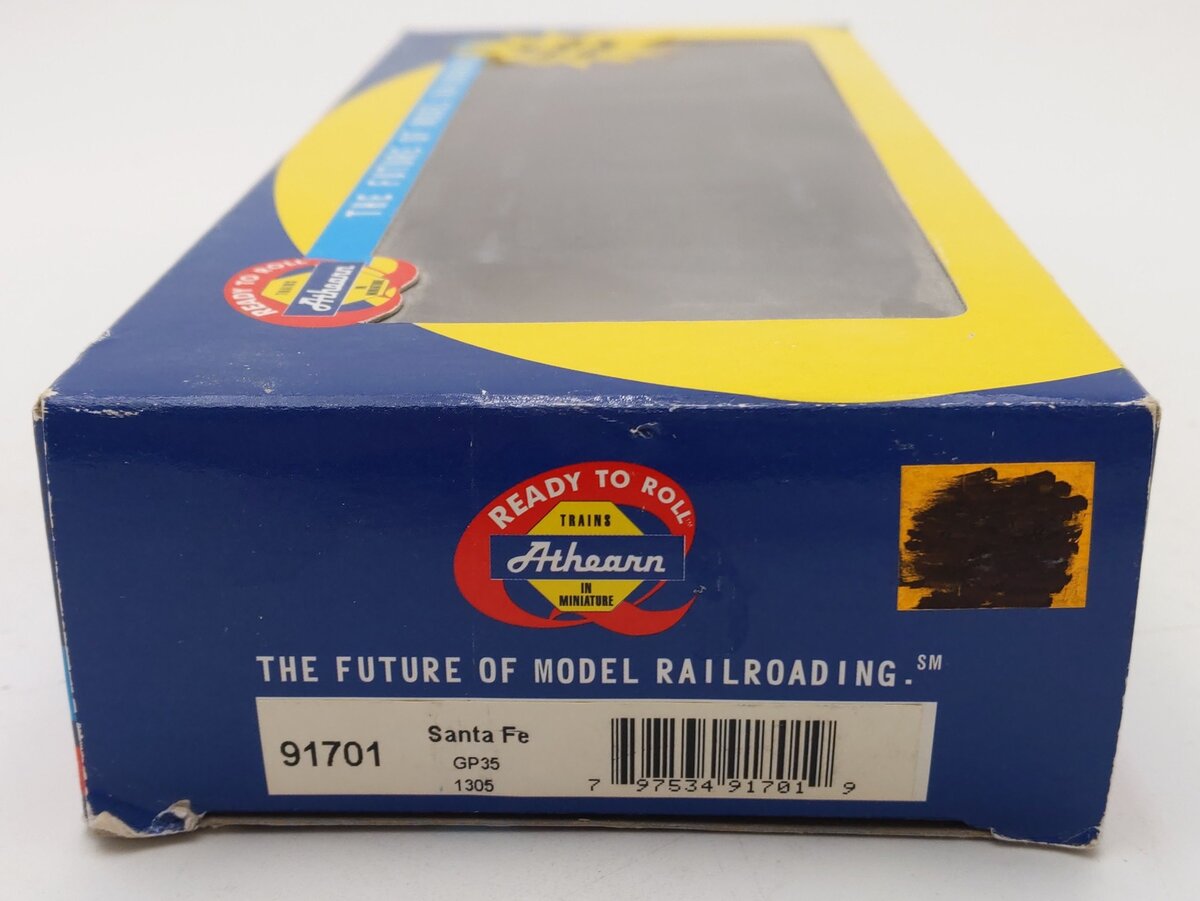Athearn 91701 HO Scale Santa Fe EMD GP35 Diesel Locomotive #1305 EX/Box