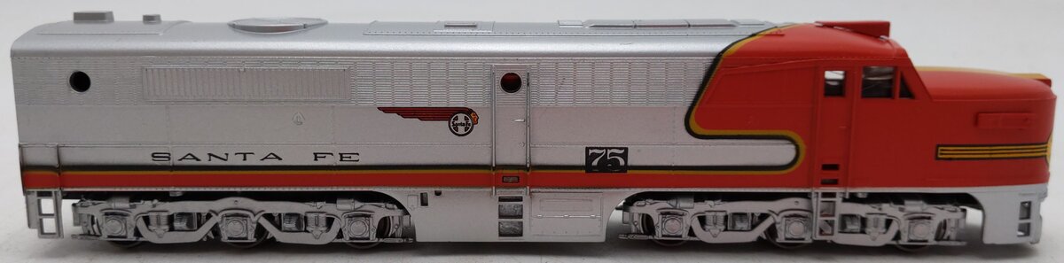 Athearn 3305 HO Scale Santa Fe PA-1 Powered Diesel Locomotive #75 EX/Box