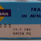 Athearn 3305 HO Scale Santa Fe PA-1 Powered Diesel Locomotive #75 EX/Box