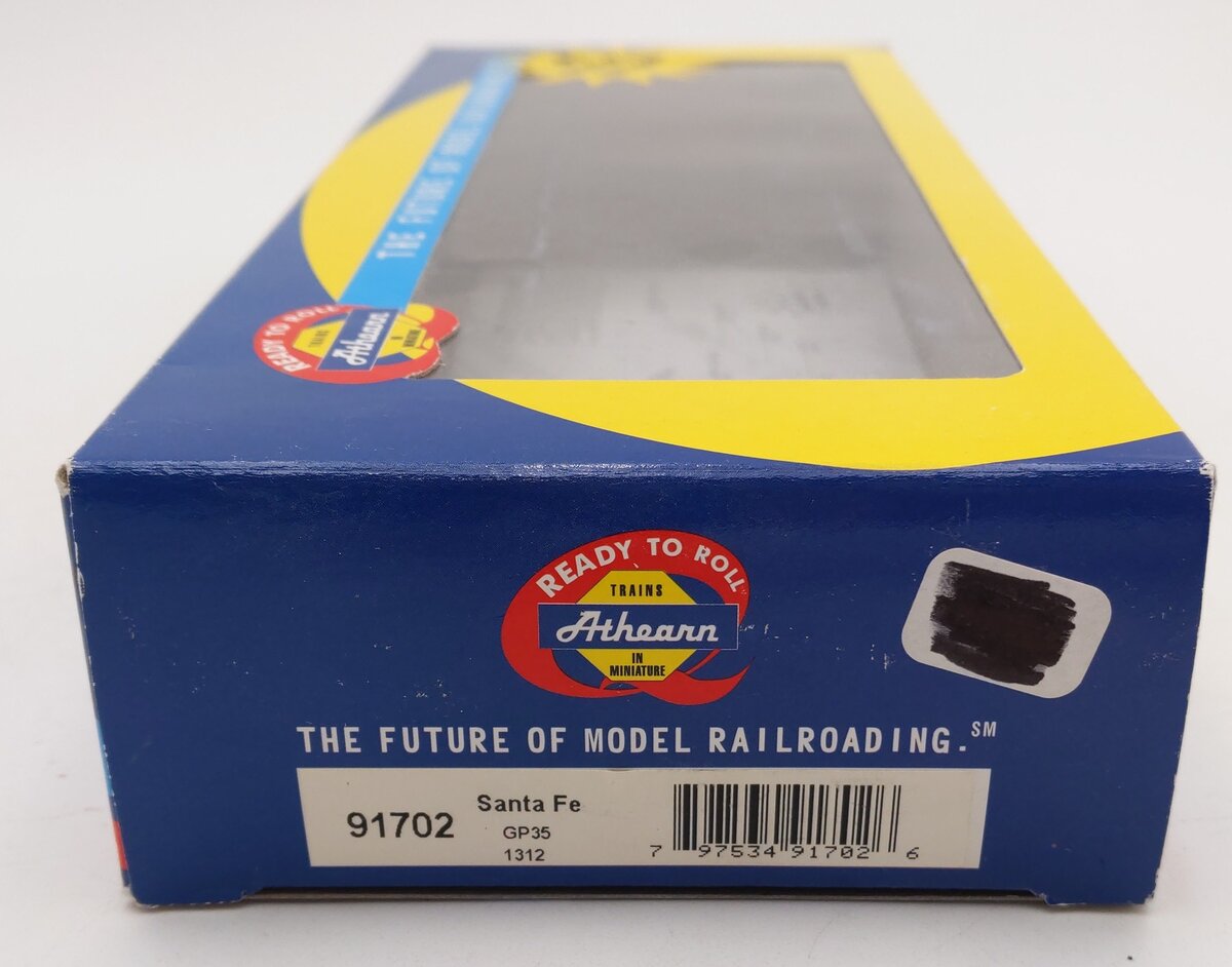 Athearn 91702 HO Scale Santa Fe EMD GP35 Diesel Locomotive #1312 EX/Box